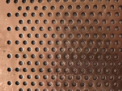铜板冲孔网图片4