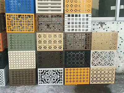 冲孔空调外机罩图片2